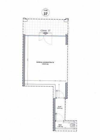 FONTVIEILLE / LE CIMABUE / UFFICIO DI FRONTE AL PORTO DI FONTVIEILLE