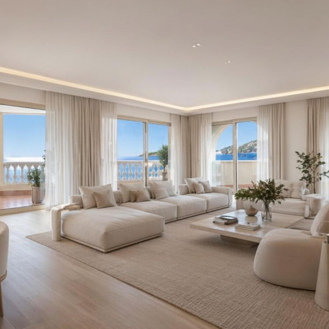 Lussuoso appartamento di 7 locali | Di fronte al mare | Piscina privata | Fontvieille