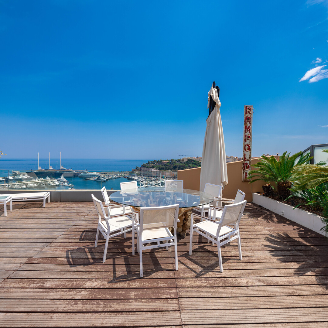 Eccezionale Triplex con panorama di Monaco