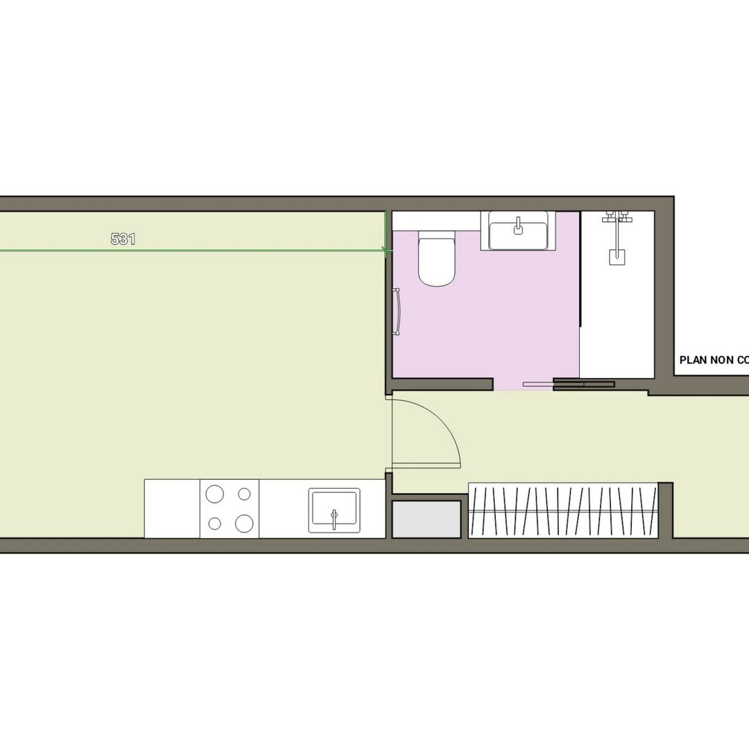 Renovated spacious studio apartment - Appartamenti da affittare a MonteCarlo